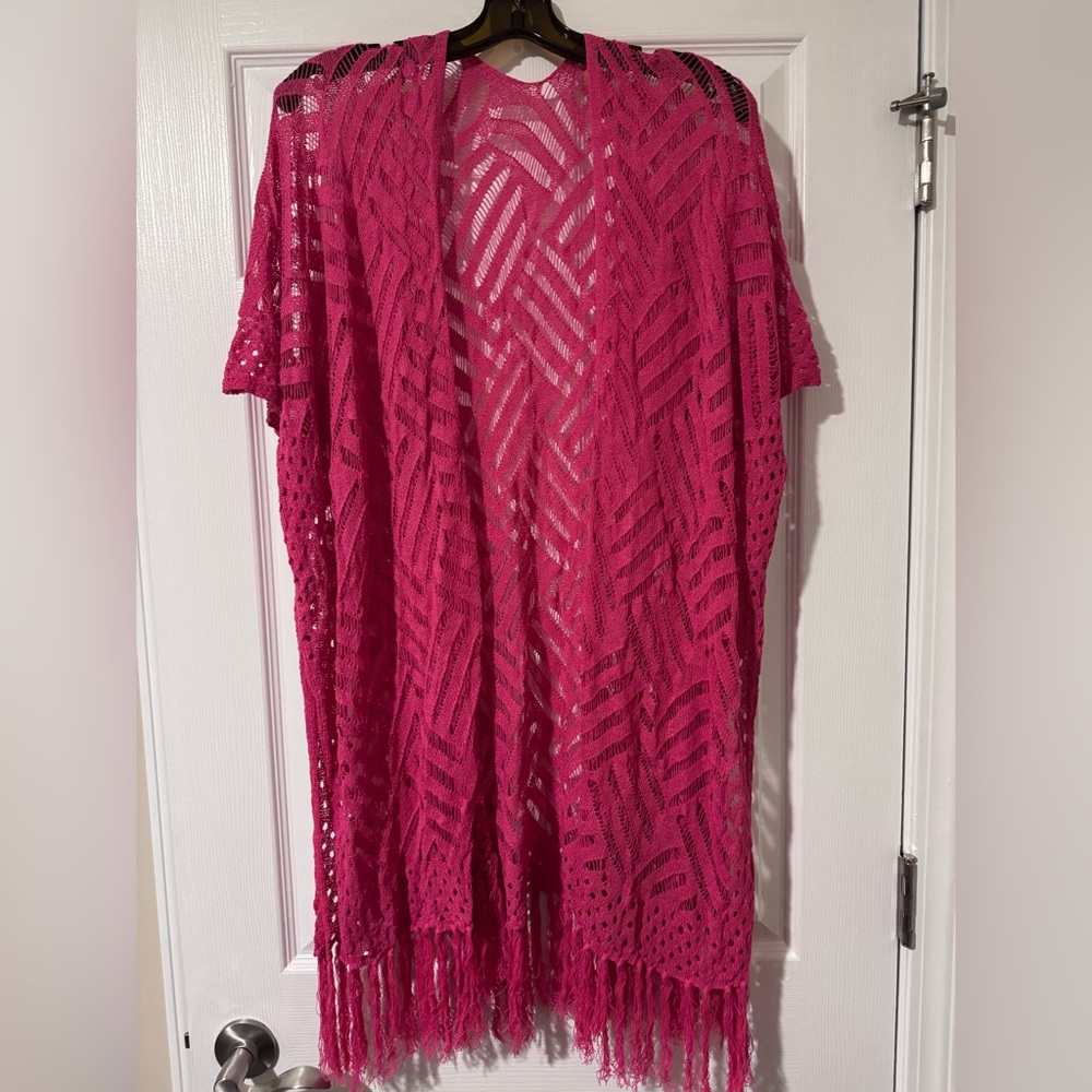 Hot pink knit Komodo one size euro-summer style